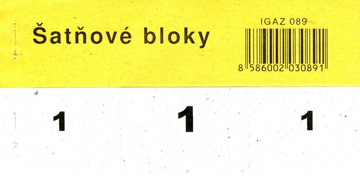 SATNOVY BLOK 14,5x4 cm     (100l)