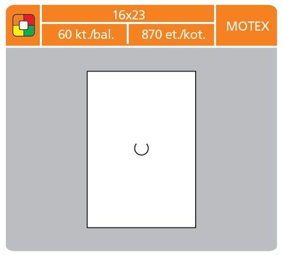 CEN. ETIKETY MOTEX CERVENE 16x23 /60ks