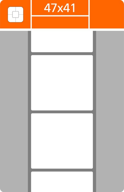 Termo etikety 47,00x41,00    1000e