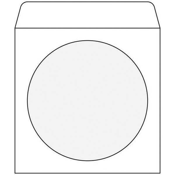 OBALKY NA CD SAMOLEPIACE S OKIENKOM PAPIEROV.