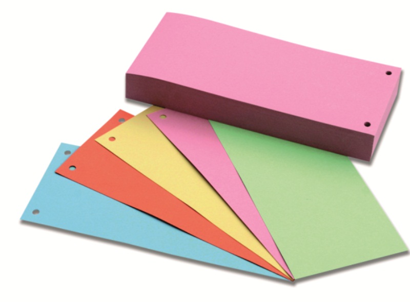 REGISTER PAPIEROVY 10,5x24cm RUZOVY /100/ HO