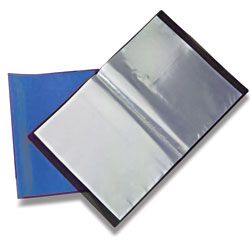 KATALOGOVA KNIHA S VRECKOM 40 OBALOV CIERNA 